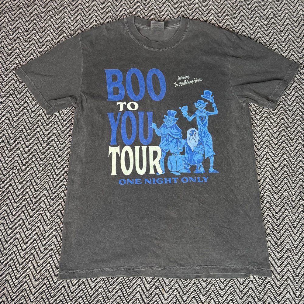 Disney Haunted Mansion Inspired Boo To You Tour T-Shirt